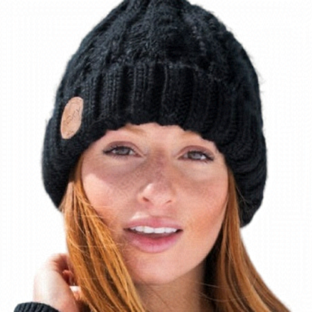 ROXY Tram Cable Knit Winter Hat/Toque